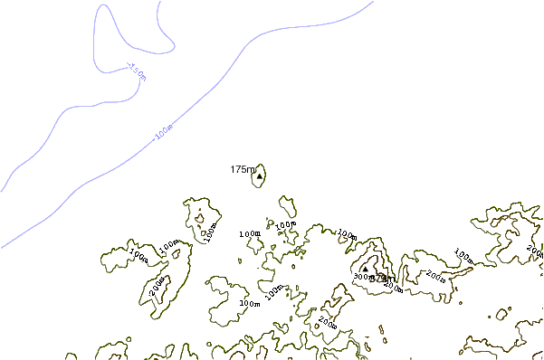 Shoreline around Playa de Seaia