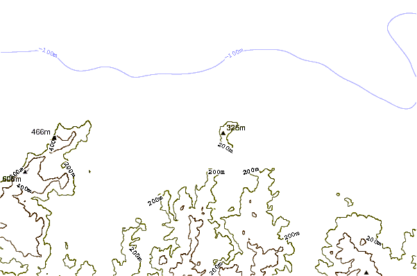 Shoreline around Playa de Castro