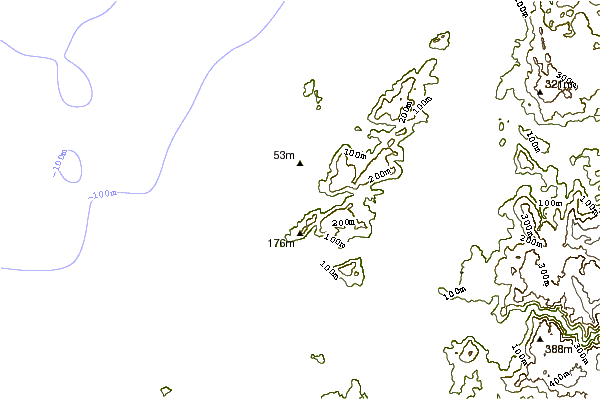 Shoreline around Playa de Doninos