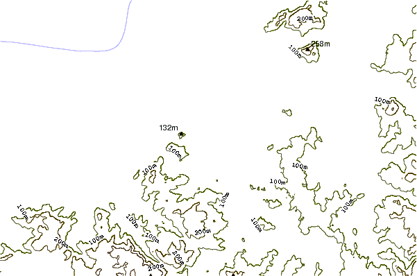 Shoreline around Playa de Orzan