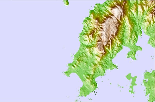 Surf breaks located close to Playa de Rio Sieira/Furnas