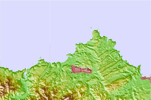 Surf breaks located close to Playa de Xago