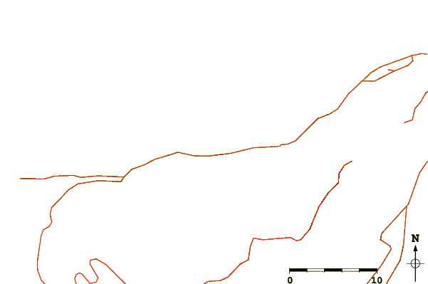 Roads and rivers around Playa del Socorro