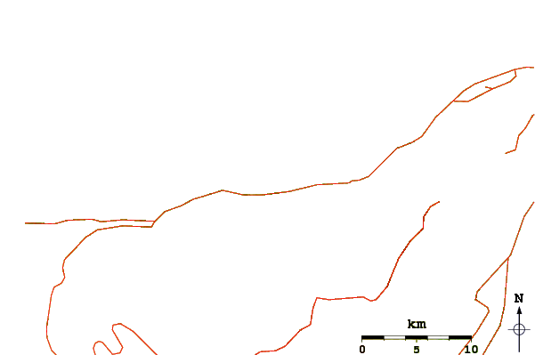 Roads and rivers around Playa del Sorocco