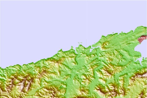 Surf spots located close to Playa de la Concha