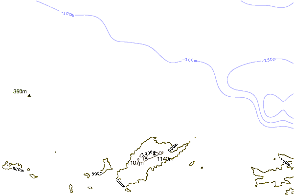 Shoreline around Playa de la Griega