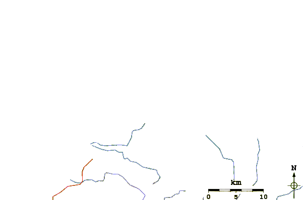Roads and rivers around Playon
