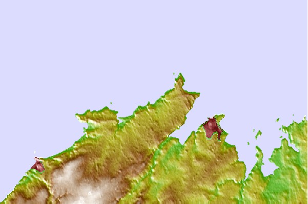 Surf spots located close to Pleherel