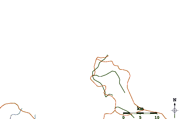 Roads and rivers around Plombier