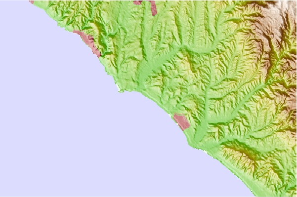 Surf spots located close to Poche Beach