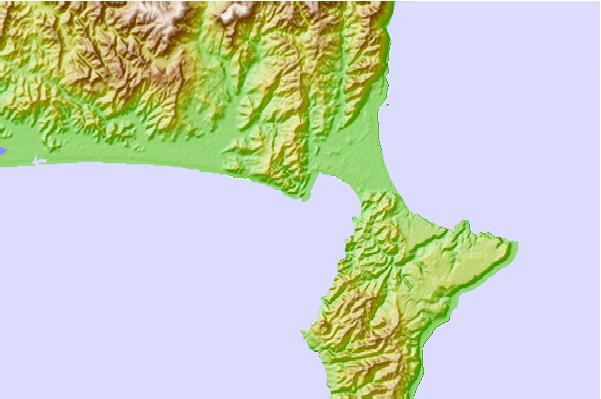 Surf spots located close to Point Annihilation