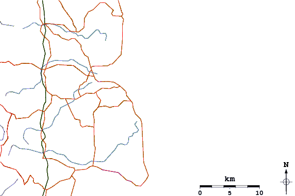 Roads and rivers around Point Cartwright/Secrets