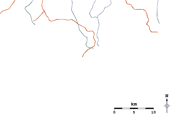 Roads and rivers around Point Hicks