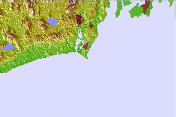 Surf spots located close to Lighthouse
