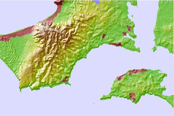 Surf spots located close to Point Leo