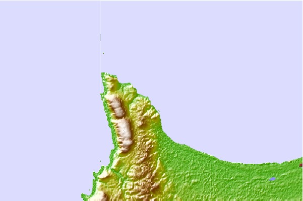 Surf spots located close to Point Picquet