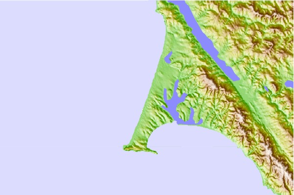 Surf spots located close to Point Reyes Beach