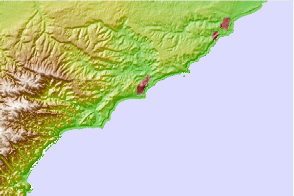 Surf spots located close to Point Roadnight