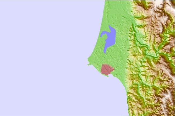 Surf spots located close to Point St George