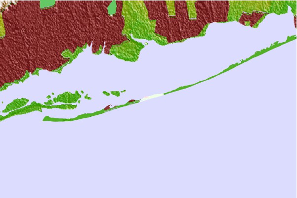 Surf spots located close to Point o Woods