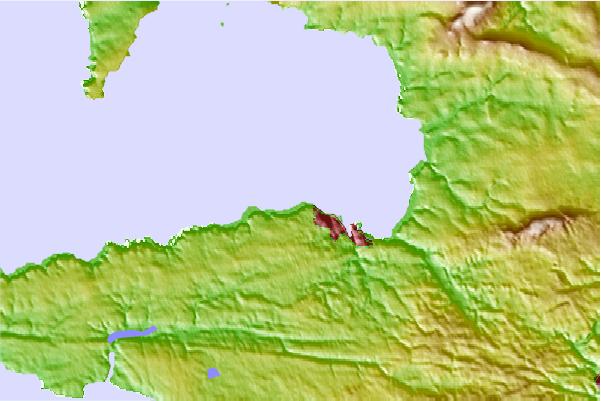 Surf breaks located close to Point de Leyde