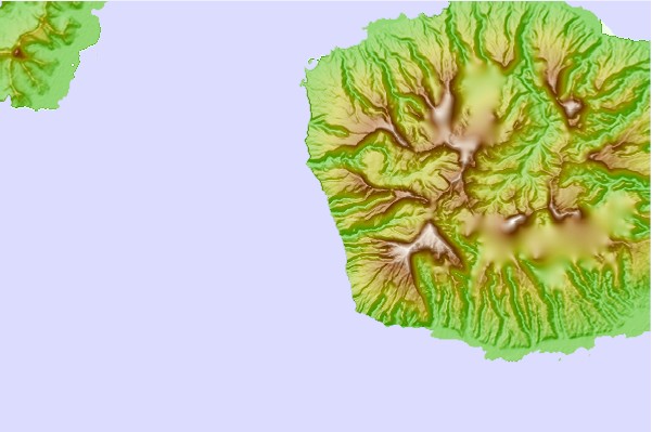 Surf breaks located close to Point de Pecheurs (Sapunis)