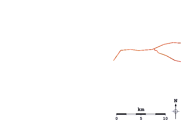 Roads and rivers around Pointe De Dinan
