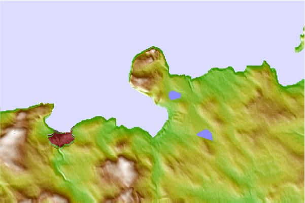 Surf spots located close to Point of Ness