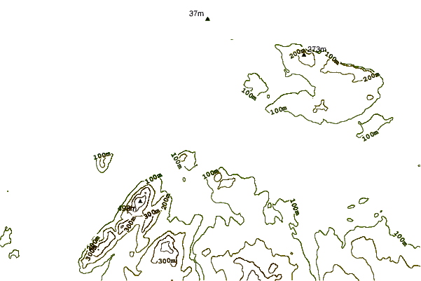 Shoreline around Pollan Bay