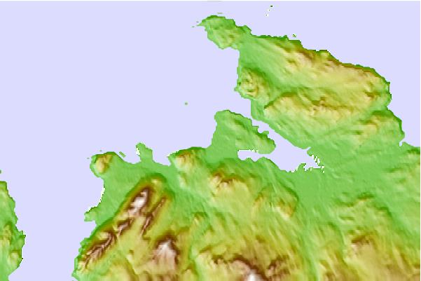Surf spots located close to Pollan Bay