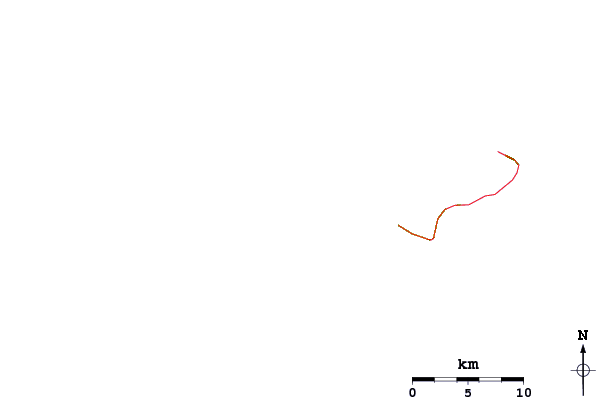 Roads and rivers around Poloa