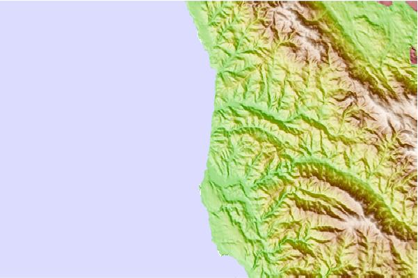 Surf breaks located close to Pomponio State Beach