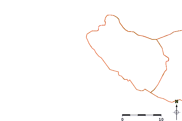 Roads and rivers around Ponta Pequena