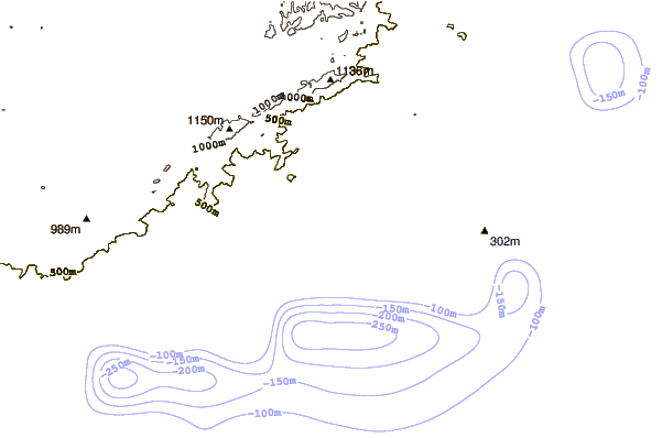 Shoreline around Ponta do Bonete