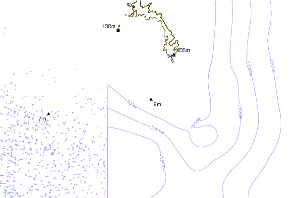 Shoreline around Ponta do Sino