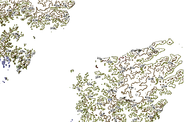 Shoreline around Ponta do Farol