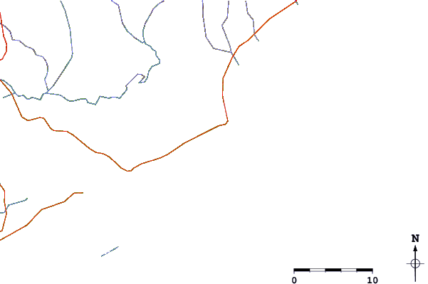 Roads and rivers around Pontal do Peba