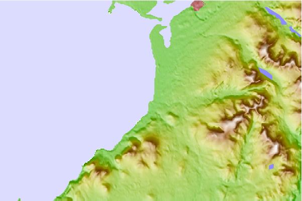 Surf spots located close to Pontllyfni