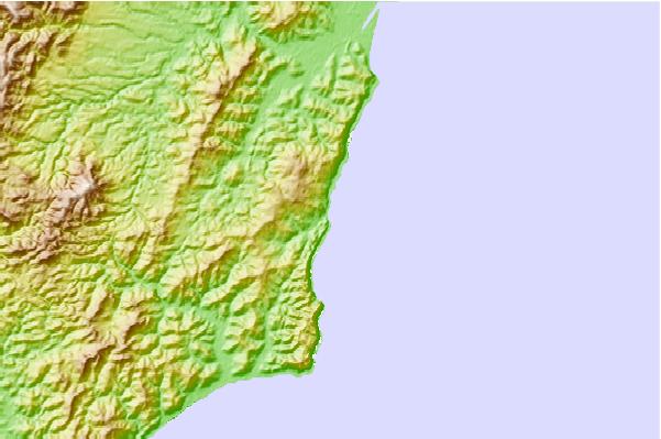 Surf breaks located close to Porangahau River Mouth