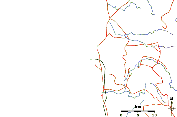 Roads and rivers around Poro Point