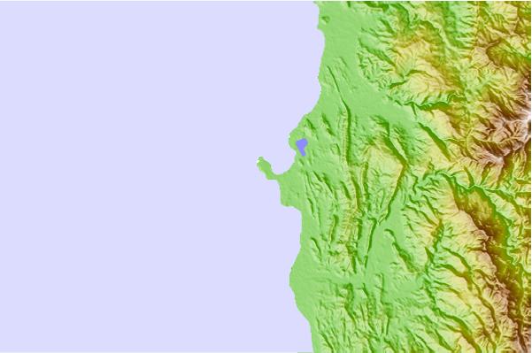 Surf breaks located close to Poro Point
