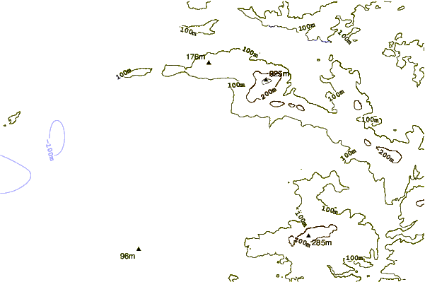 Shoreline around Pors Ar Vag
