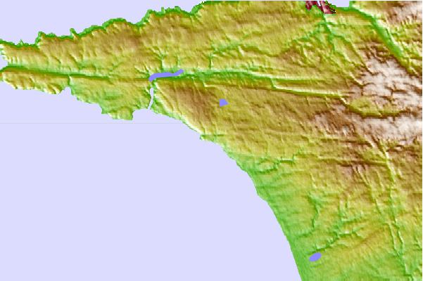 Surf spots located close to Pors Poulhan