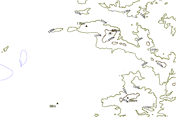 Shoreline around Pors Ar Vag