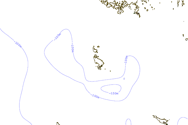 Shoreline around Port Bara