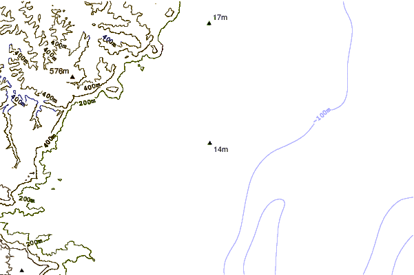 Shoreline around Port Kembla Beach
