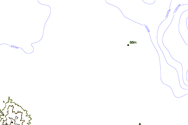 Shoreline around Port Louis