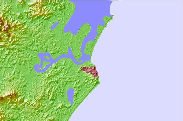 Surf spots located close to Port Macquarie-North Breakwall