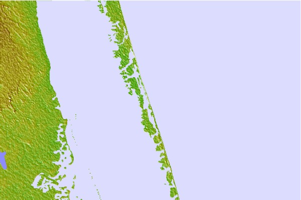 Surf spots located close to Port Mansfield Jetty