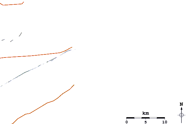 Roads and rivers around Port O'Conner